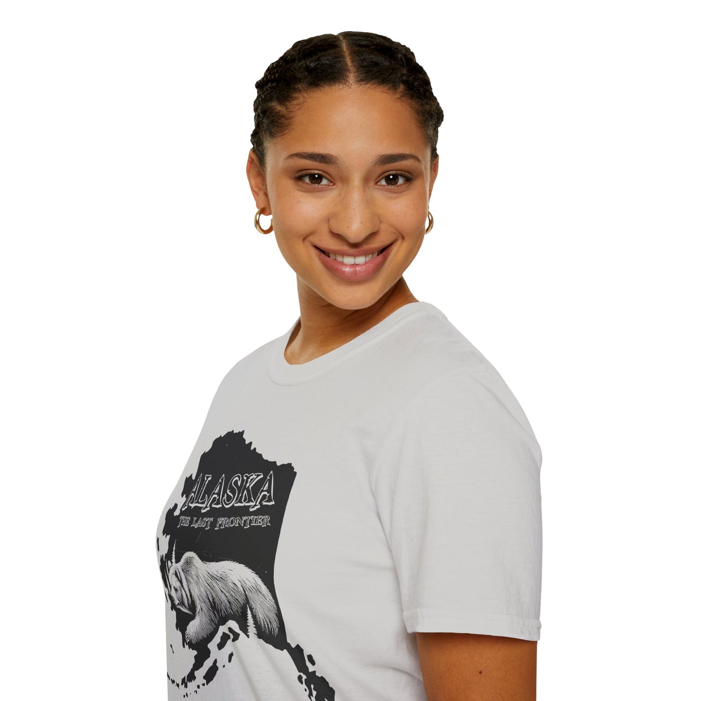 Alaska The Last Frontier Graphic Unisex Softstyle T-Shirt