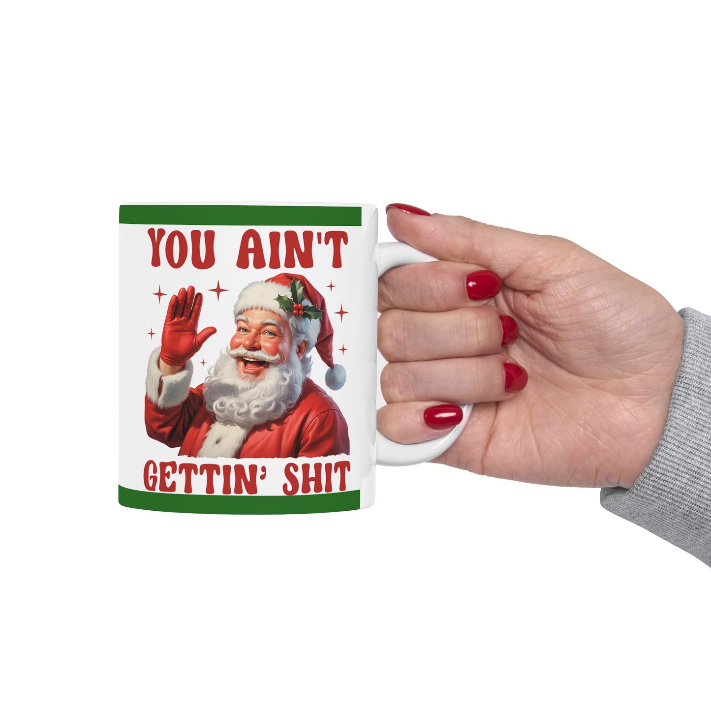 Christmas Santa Ceramic Mug
