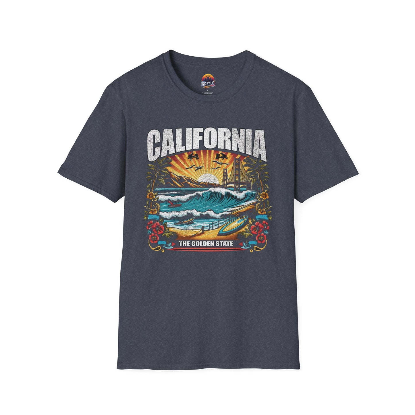 California The Golden State Graphic Tee