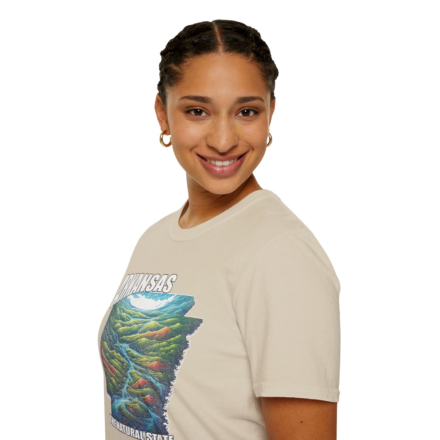 Arkansas The Natural State Graphic Tee
