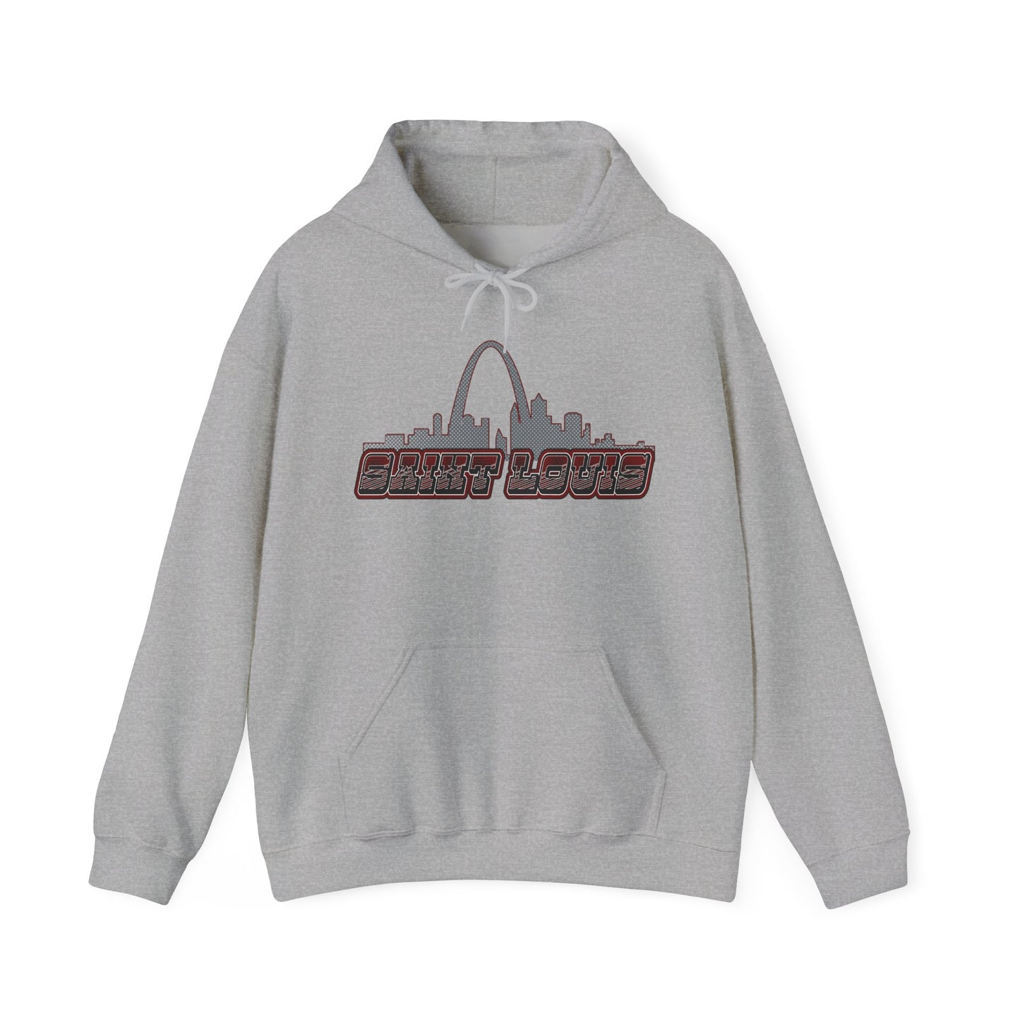 Saint Louis Graphic Hoodie - Unisex Sweatshirt Printify