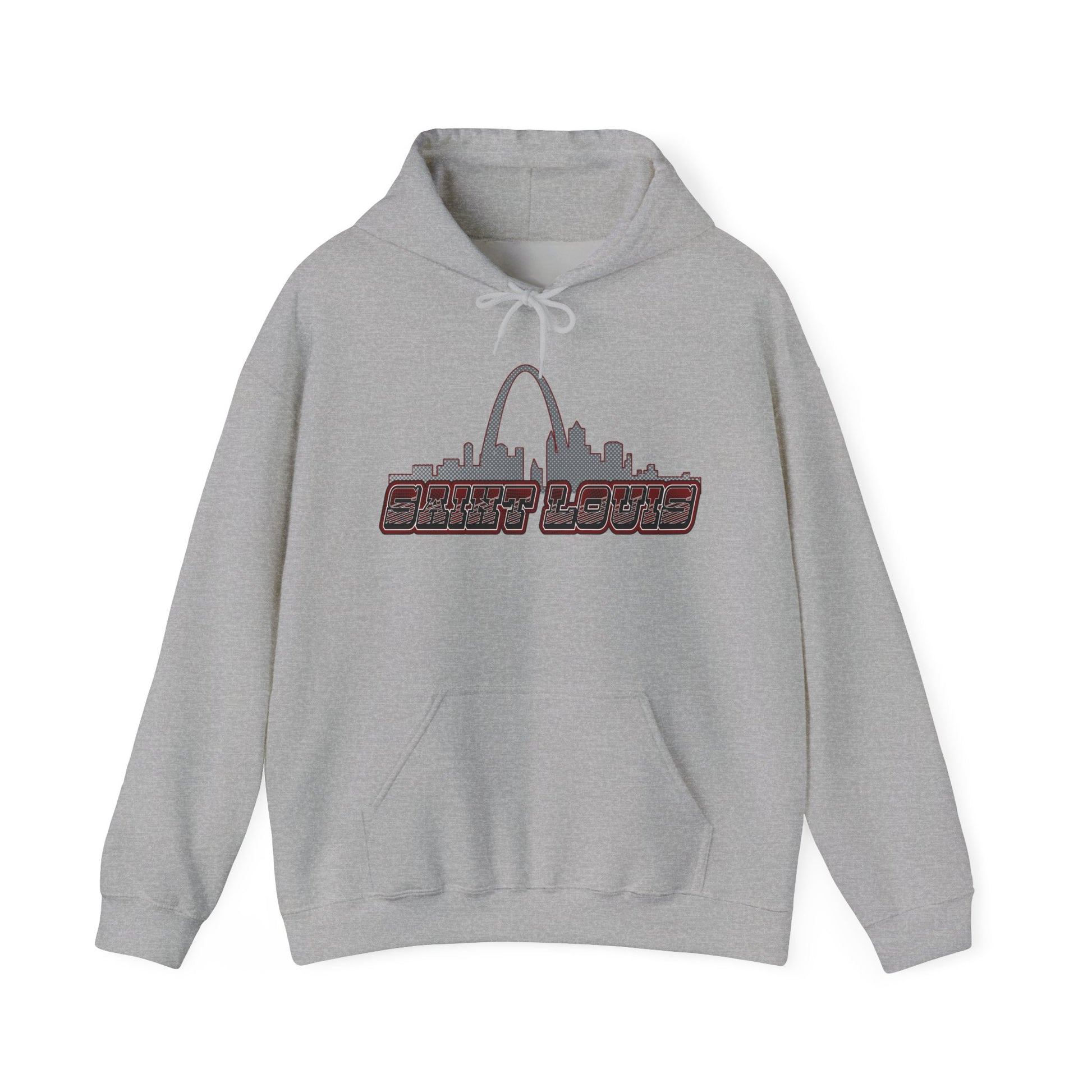 Saint Louis Graphic Hoodie - Unisex Sweatshirt Printify