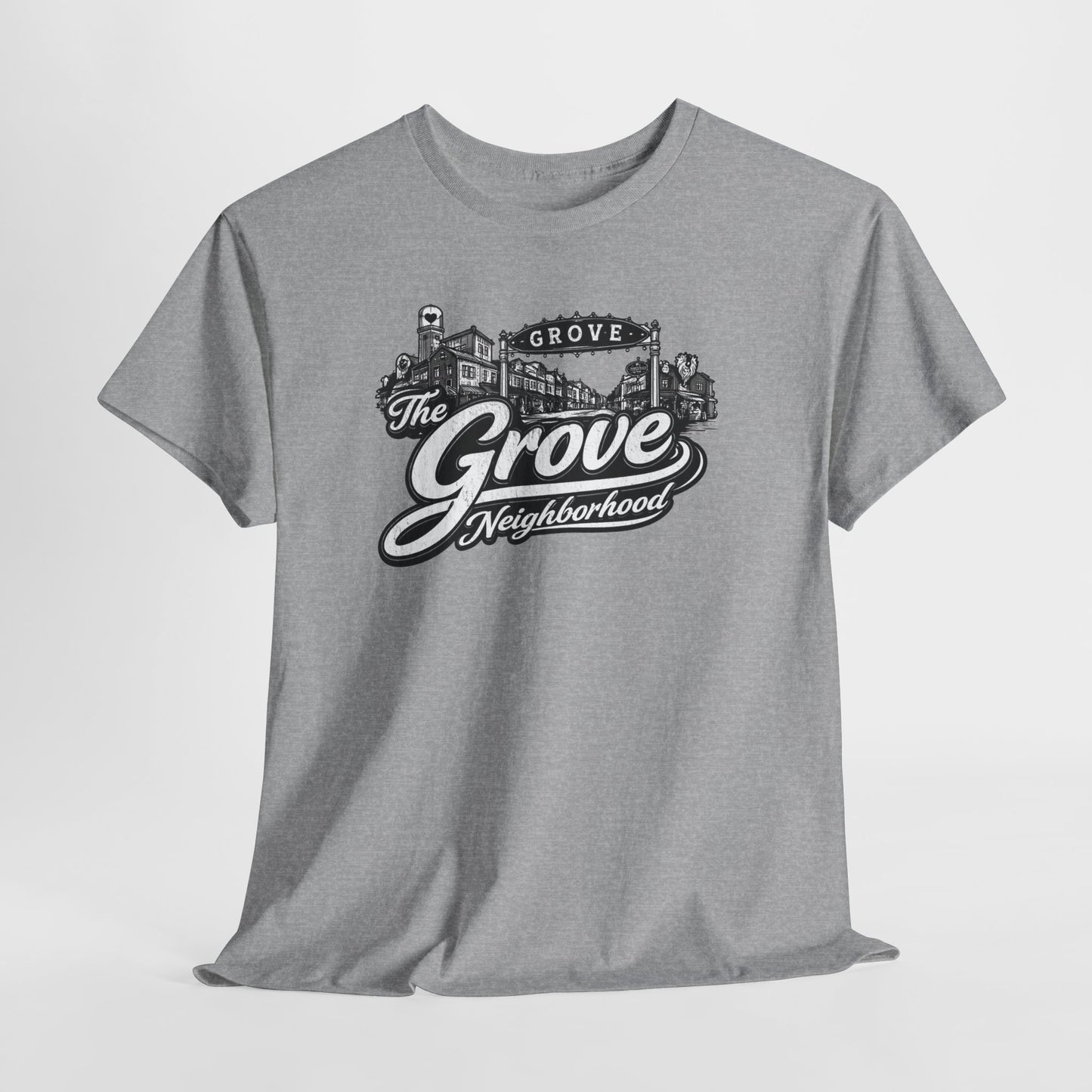 The Grove Neighborhood T‑Shirt — Vintage Local Pride Tee