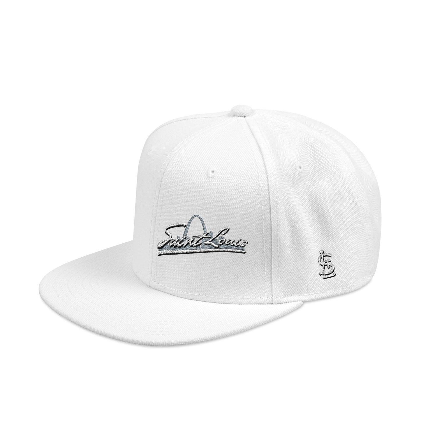 Snapback (Embroidery)-Offset Saint Louis Logo Printify