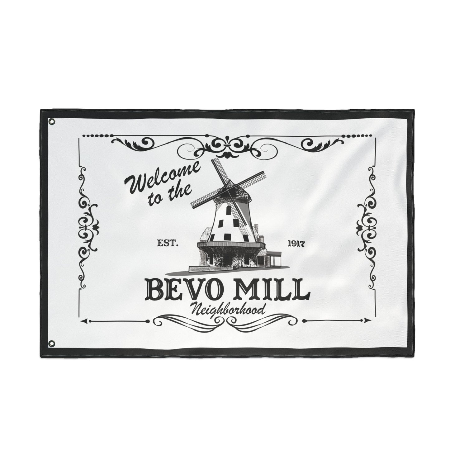 Double Sided Flag - Bevo Mill Neighborhood Flag