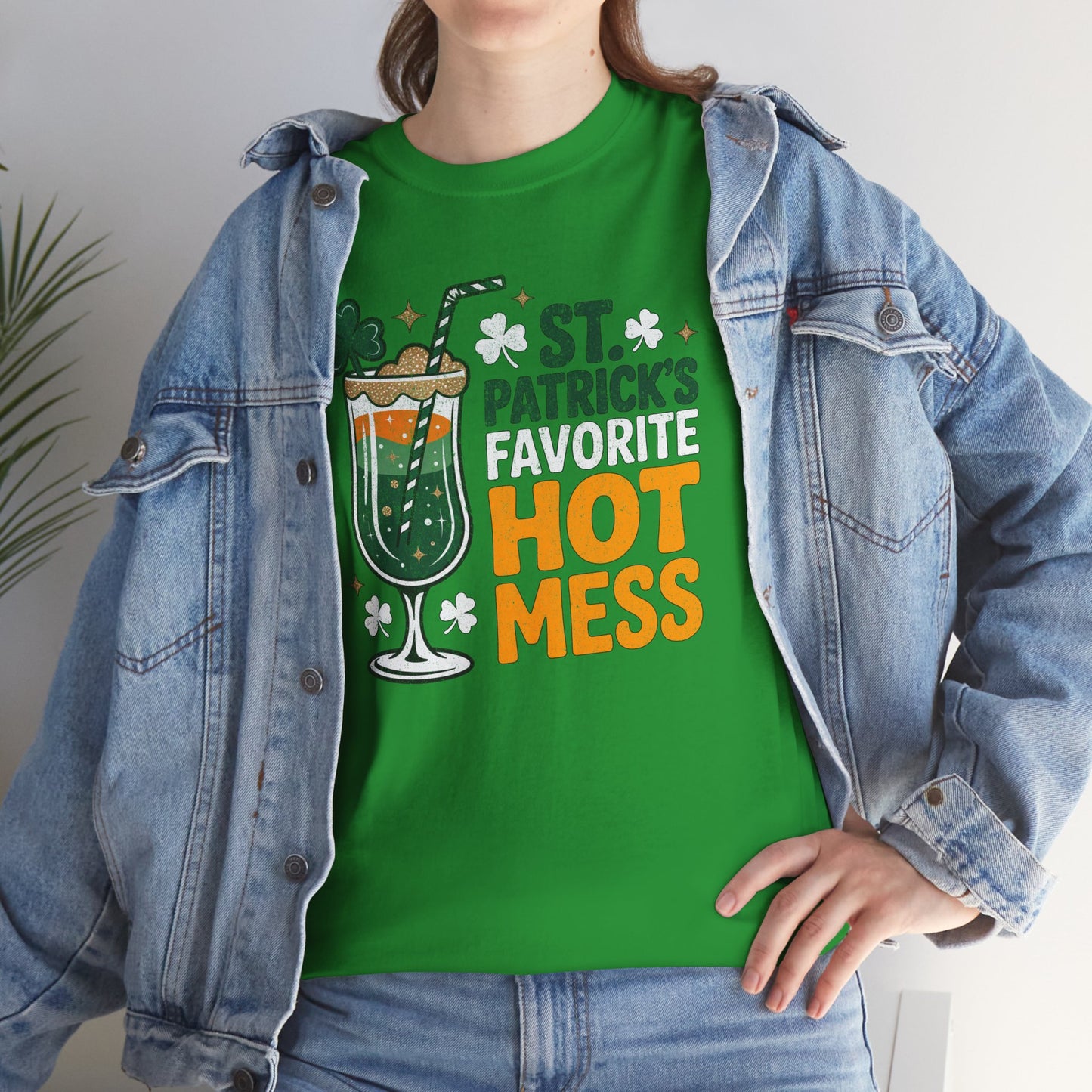 St. Patrick's Day "Favorite Hot Mess" T-Shirt