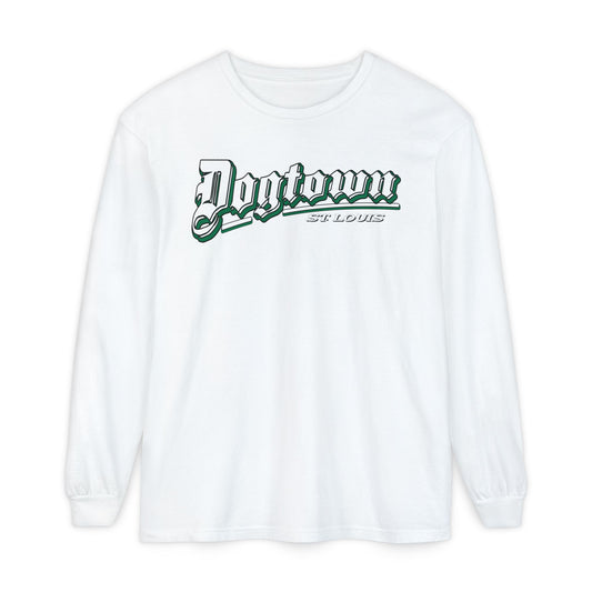 Dogtown Classic Unisex Garment-dyed Long Sleeve T-Shirt