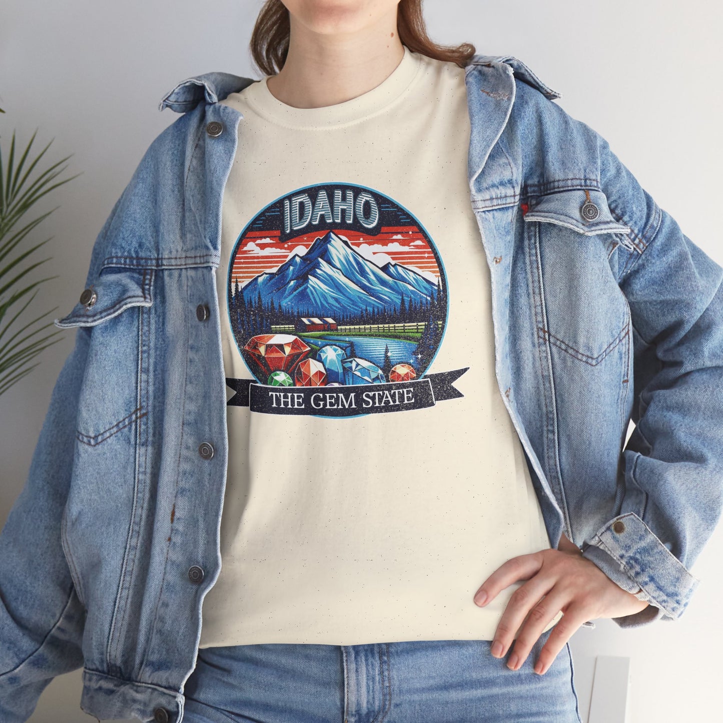 Idaho The Gem State Graphic Tee