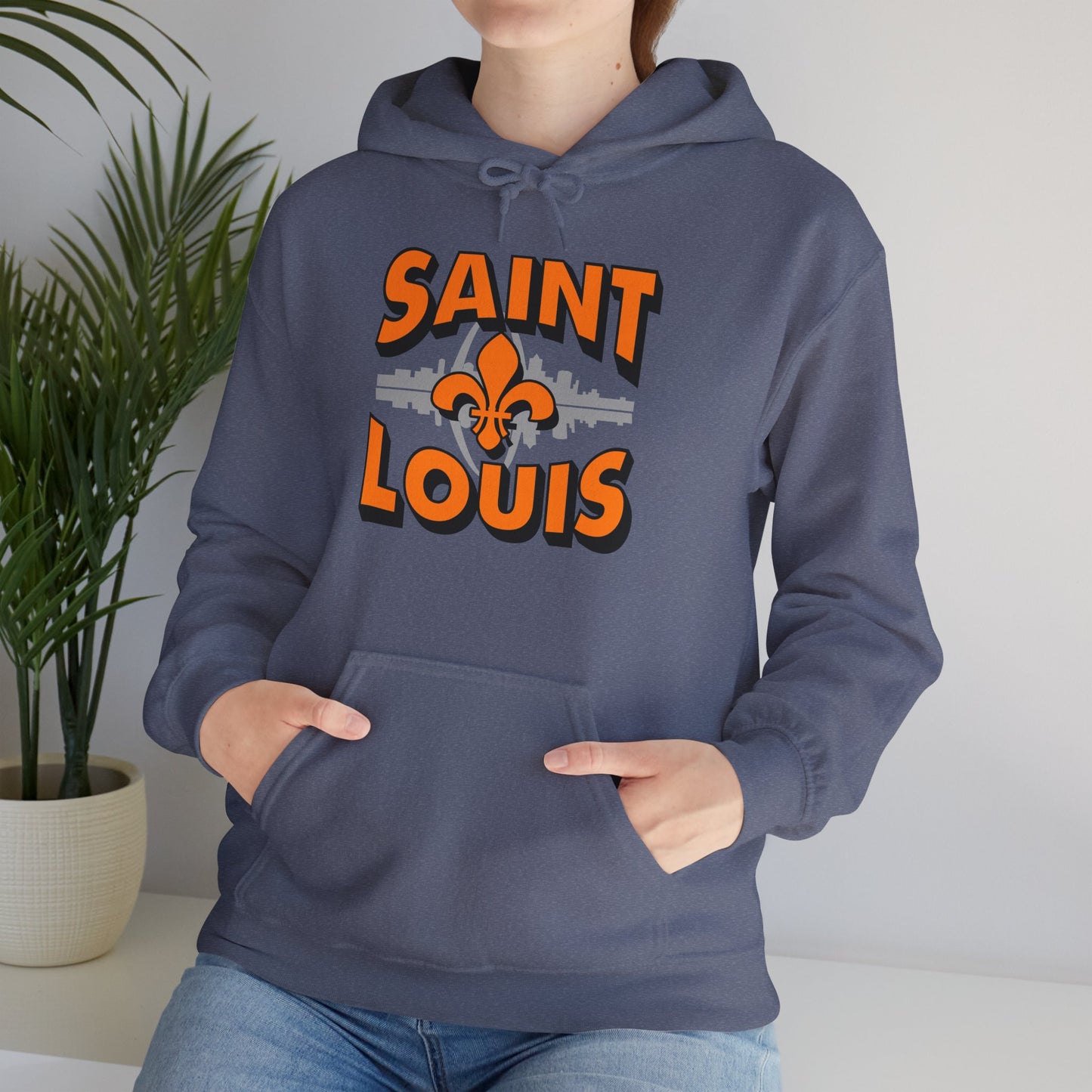 Saint Louis Graphic Hoodie — City Skyline Saint Louis Hoodie