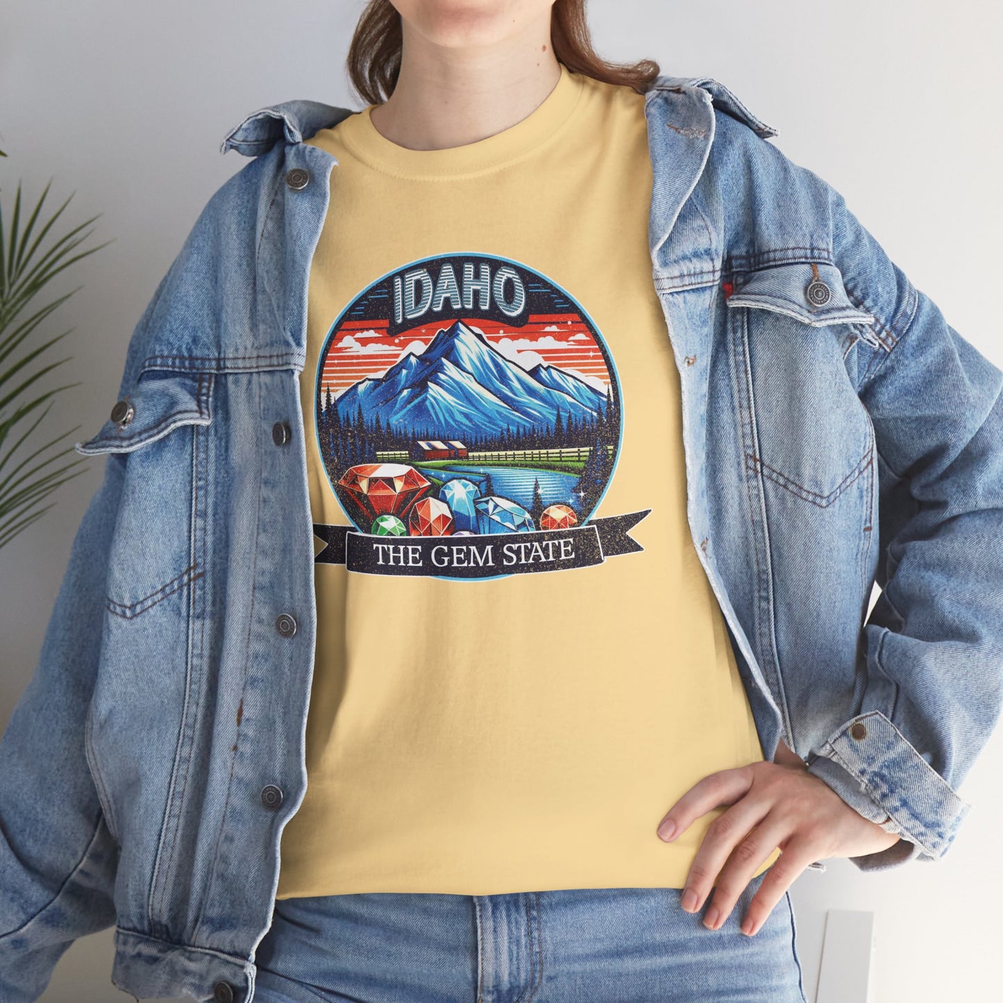 Idaho The Gem State Graphic Tee