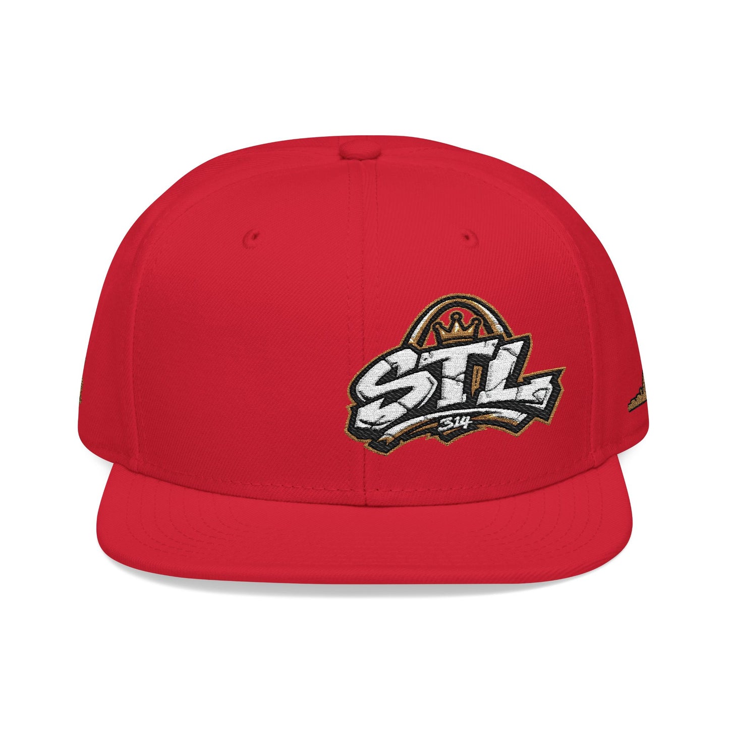 STL Embroidered Snapback Hat — St. Louis Retro Logo Cap