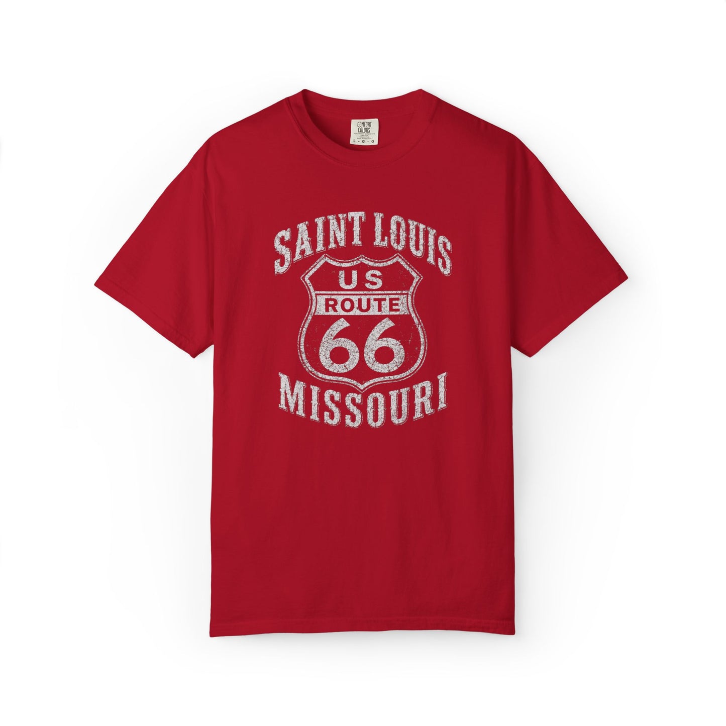 Saint Louis Route 66 Missouri T-Shirt — Vintage Road Trip Tee