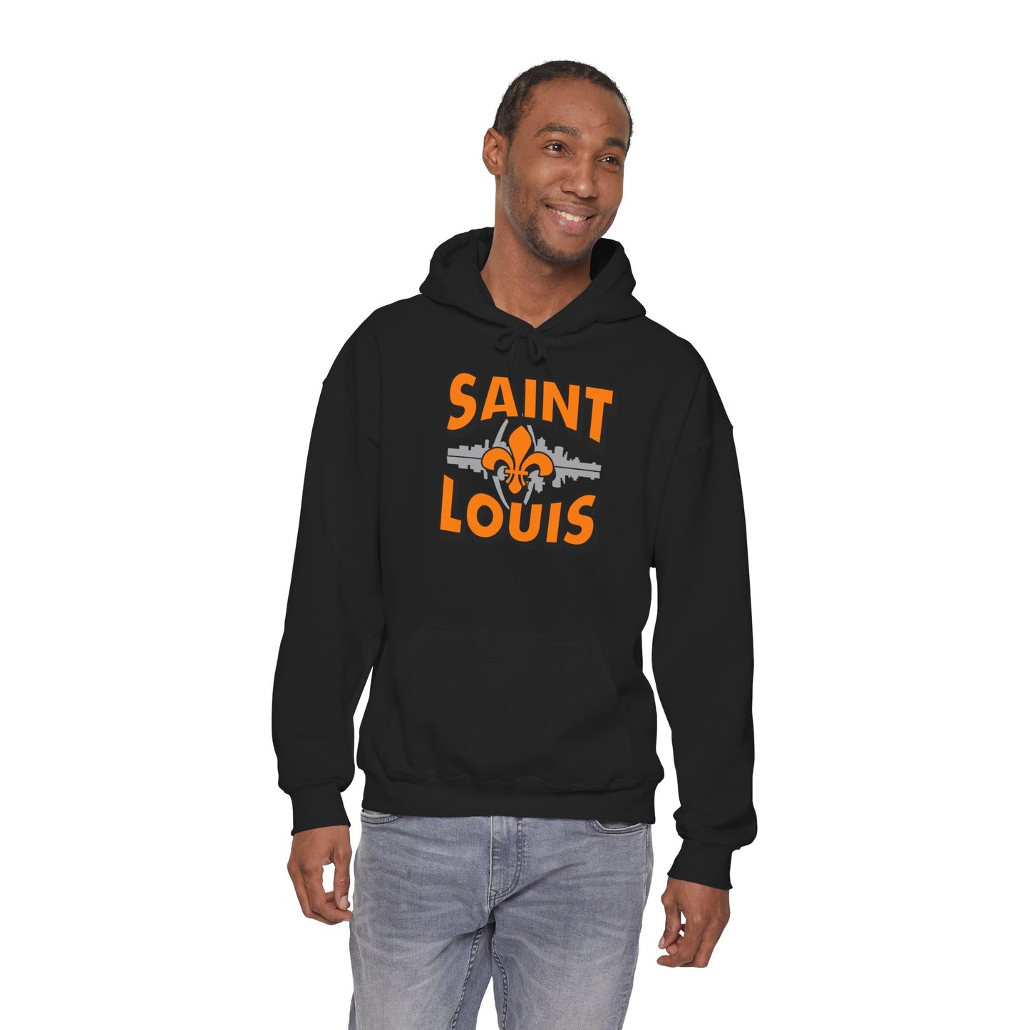 Saint Louis Graphic Hoodie — City Skyline Saint Louis Hoodie